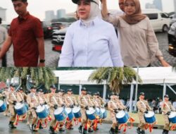 Bupati dan Wabup Musi Rawas, Tampak Antusias Ikuti Gladi Bersih Jelang Pelantikan