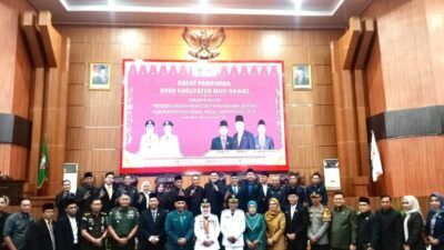 Bupati Musi Rawas Sampaikan Pidato Perdana Saat Rapat Paripurna DPRD Kabupaten Musi Rawas