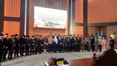 Walikota Lubuklinggau perdana Hadir Sidang Paripurna  Paparkan Visi dan Program Unggul