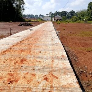 *Warga jalan Malitu Keluhkan Proyek Jalan  yang  Diduga kurang Volume**