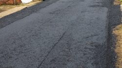 Pembangunan  jalan nangka kacung Diduga Terkesan Amburadul terlihat Kurang Volume 