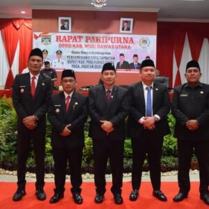 Rapat Paripurna pengesahan Raperda RPJMD Tahun 2025 MuRATARA Diselengarakan