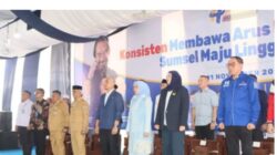 Wali Kota dan Wakil Wali Kota Lubuk Linggau Hadiri HUT ke-14 Partai NasDem
