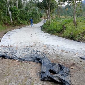 Proyek Peningkatan Jalan Sawah Diduga Tidak Berkualitas serta bergelombang,Diguna kurang kelutas Volume kerja   ‎