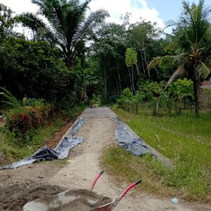 “Proyek Jalan Rabat Beton di Musi Rawas Dikerjakan Asal-Asalan, Papan Informasi Tidak Dipasang”